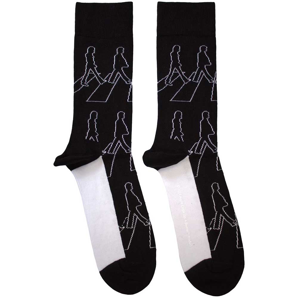 The Beatles: Abbey Road Outlines Ankle Socks