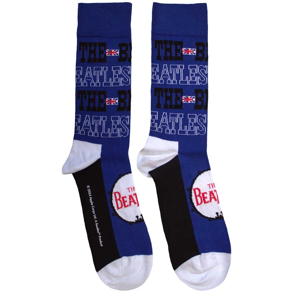 The Beatles: Budokan Poster & Drum Logo Ankle Socks