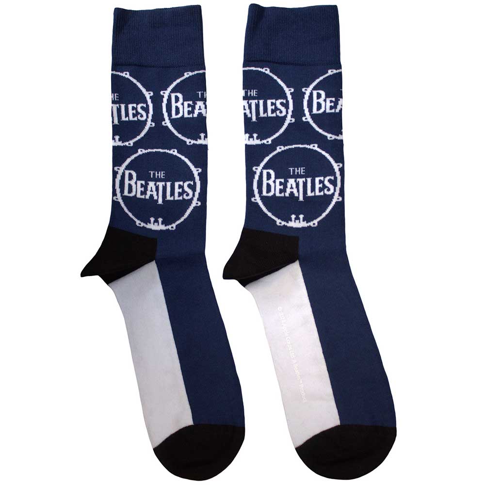 The Beatles: Drum Logo Repeat Ankle Socks