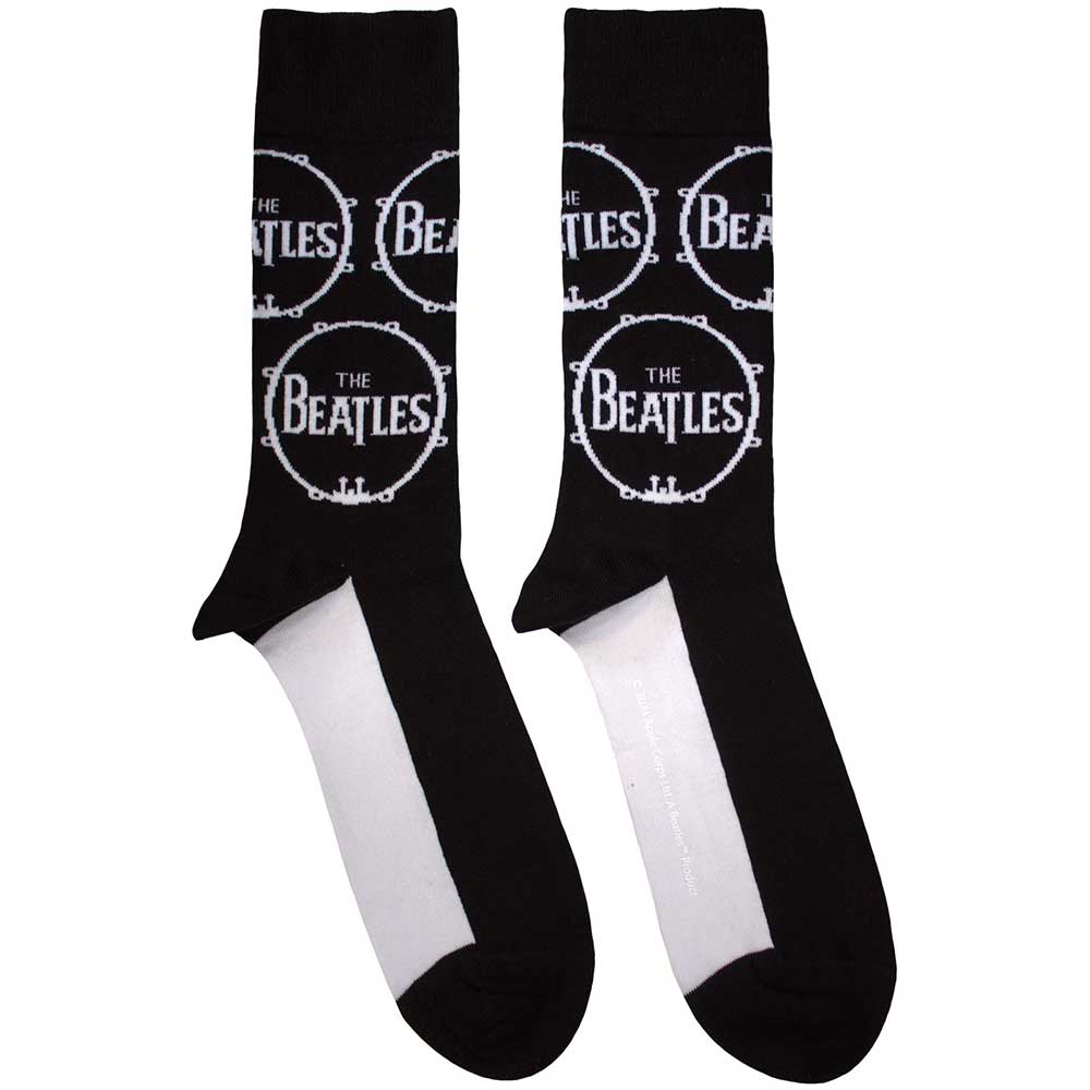 The Beatles: Drum Logo Repeat Ankle Socks