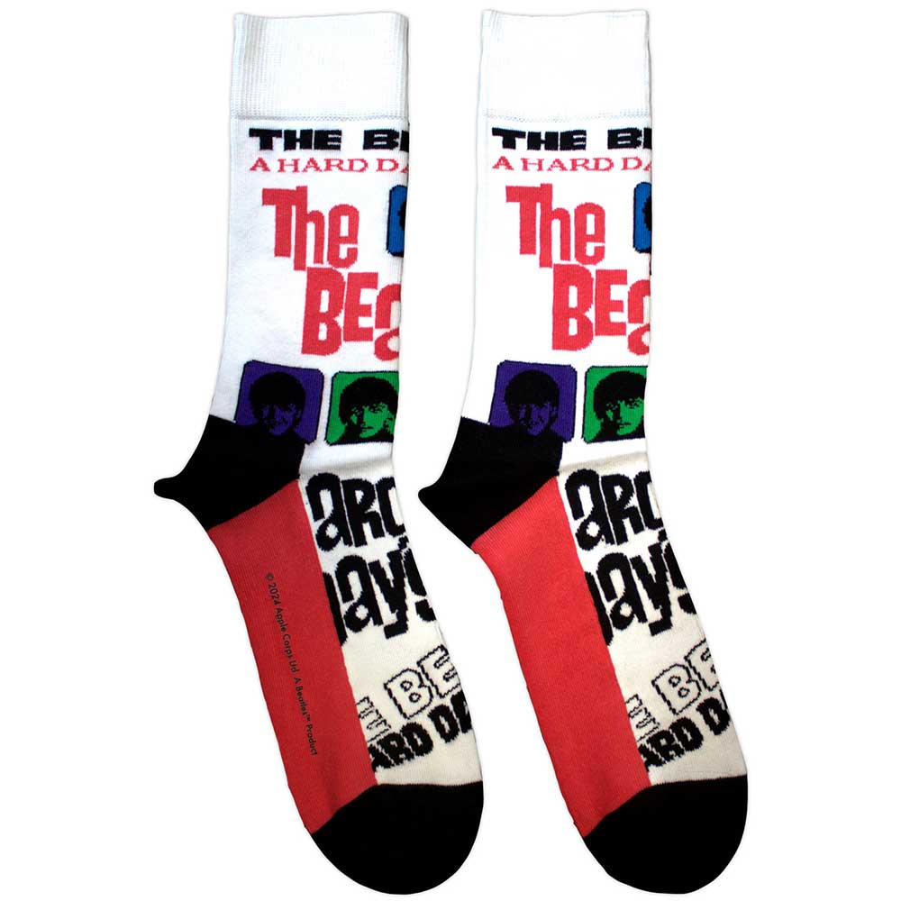 The Beatles: A Hard Day's Night Colours Ankle Socks