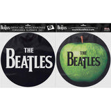 The Beatles: Drop T Logo & Apple Turntable Slipmat Set