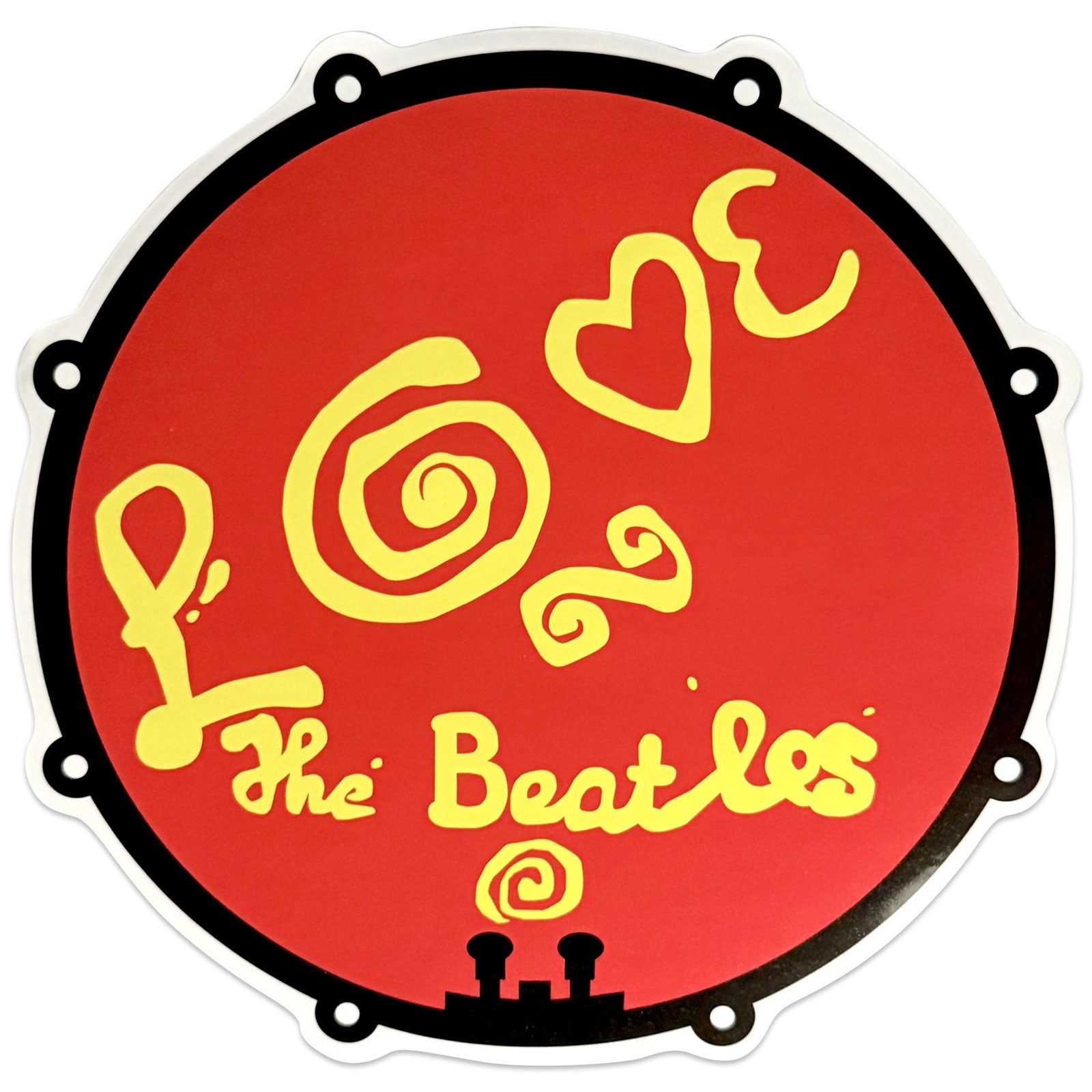The Beatles: Love Drum Stationery – officielt merchandise
