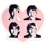 The Beatles: Beatles In Heart Stationery – officielt merchandise