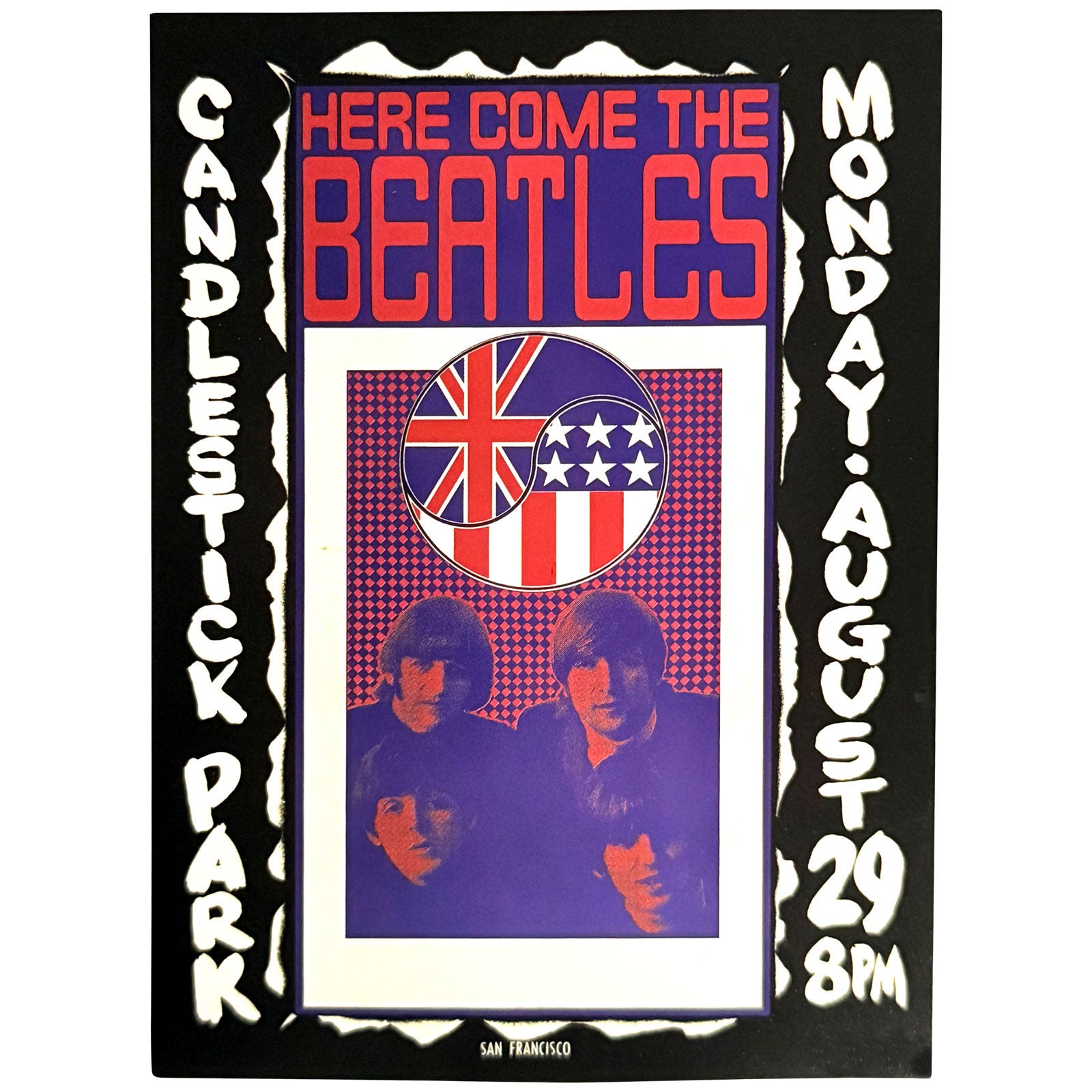 The Beatles: Candlestick Poster Plakat – officielt merchandise