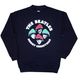 The Beatles: Xmas Hats Sweatshirt