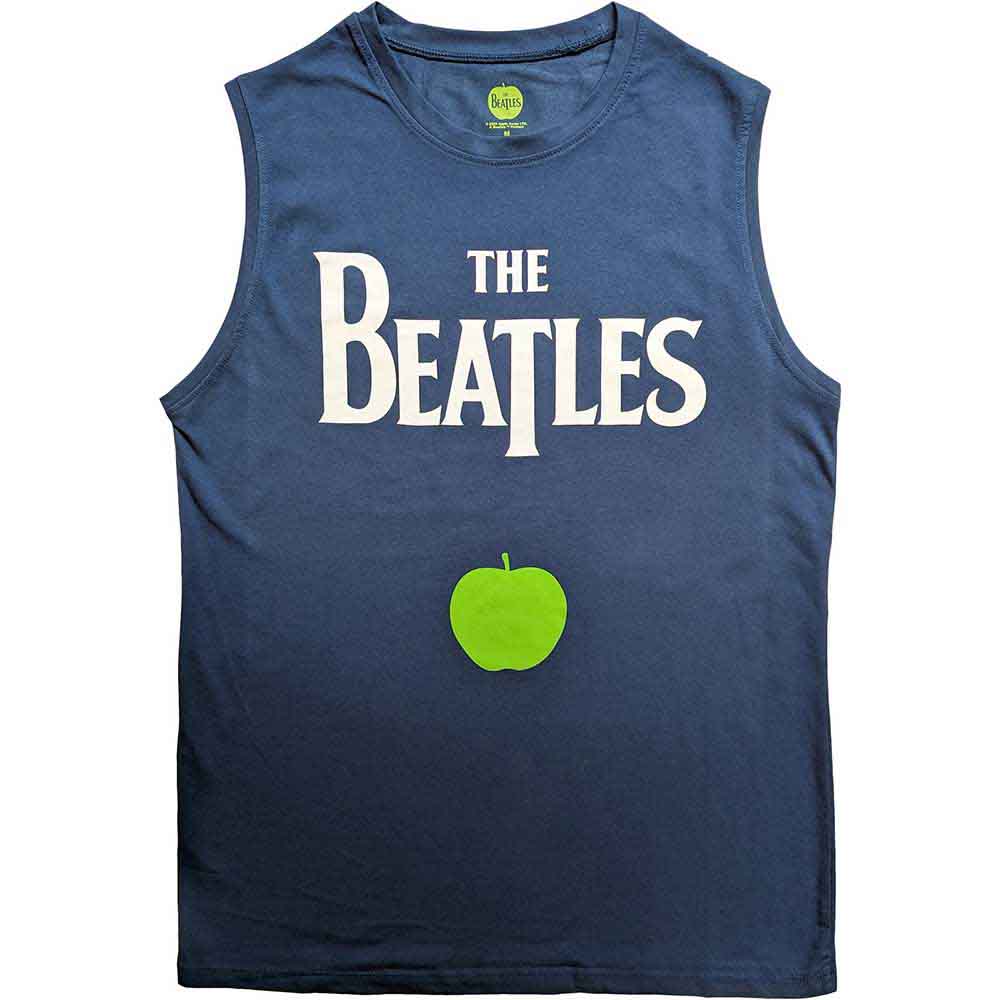 The Beatles: Drop T Logo & Apple T-shirt – officielt merchandise