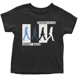 The Beatles: Abbey Road Colours Crossing T-shirt – officielt merchandise