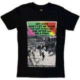The Beatles: Rooftop Songs Gradient T-shirt – officielt merchandise