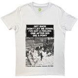 The Beatles: Rooftop Songs T-shirt – officielt merchandise