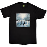 The Beatles: Abbey Christmas T-shirt – officielt merchandise