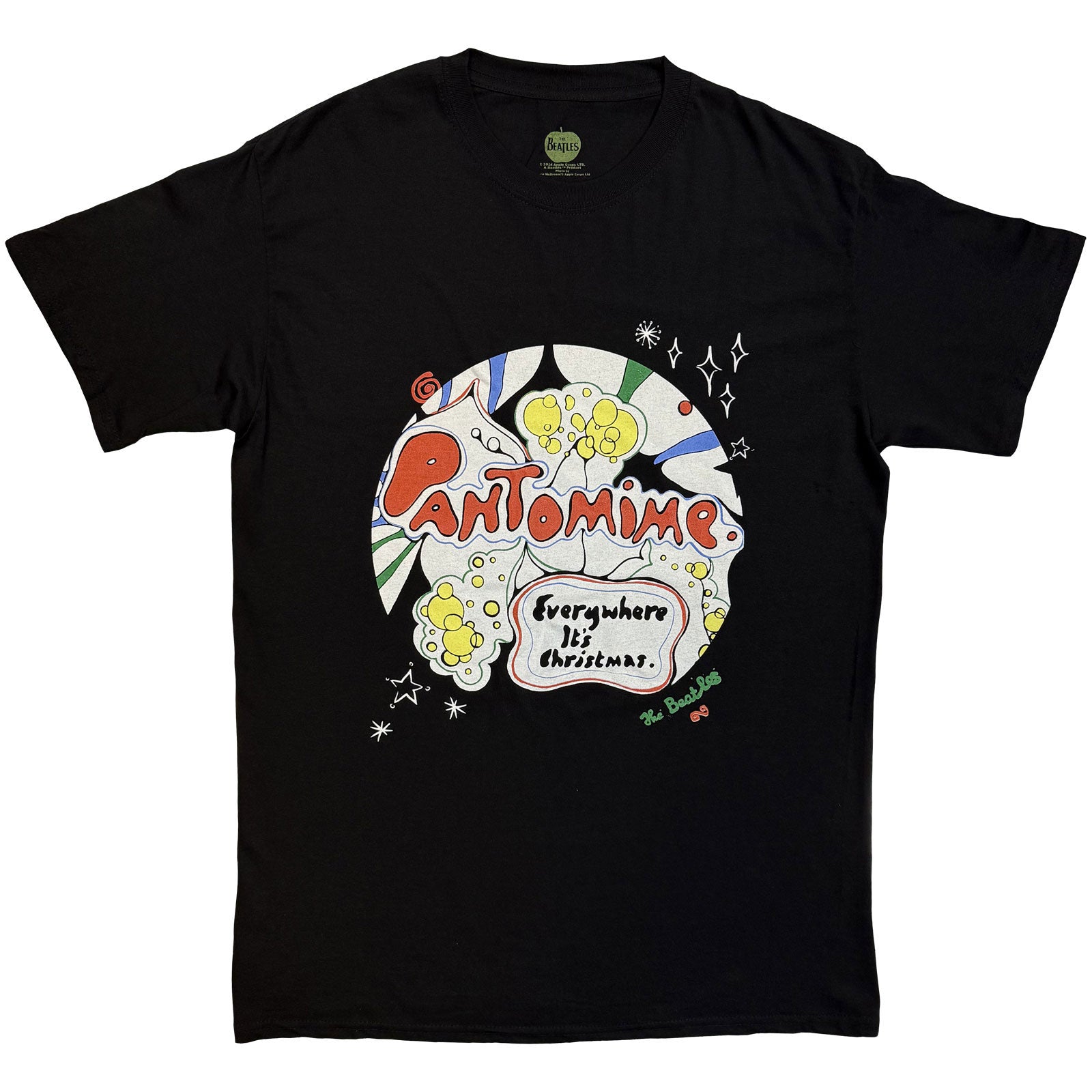 The Beatles: Pantomime T-shirt – officielt merchandise