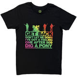 The Beatles: Get Back Gradient T-shirt – officielt merchandise