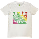 The Beatles: Get Back Gradient T-shirt – officielt merchandise