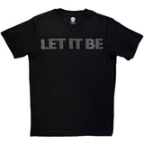 The Beatles: Let It Be Crystals (Embellished) T-shirt – officielt merchandise