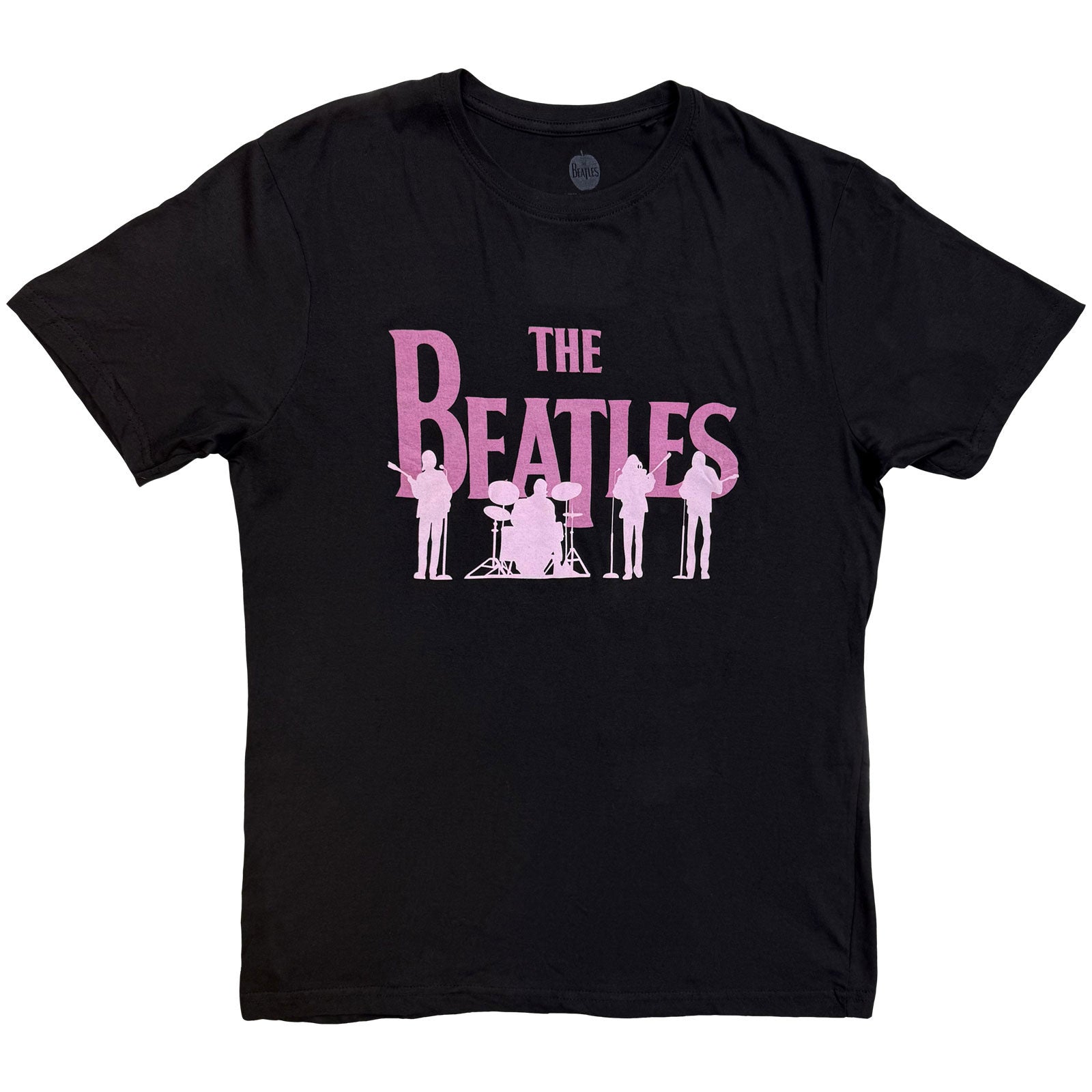The Beatles: Band Silhouettes (Embellished) T-shirt – officielt merchandise