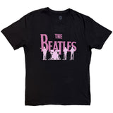 The Beatles: Band Silhouettes (Embellished) T-shirt – officielt merchandise