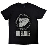 The Beatles: Rubber Soul Names T-shirt – officielt merchandise