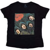 The Beatles: Rubber Soul Album Cover T-shirt – officielt merchandise