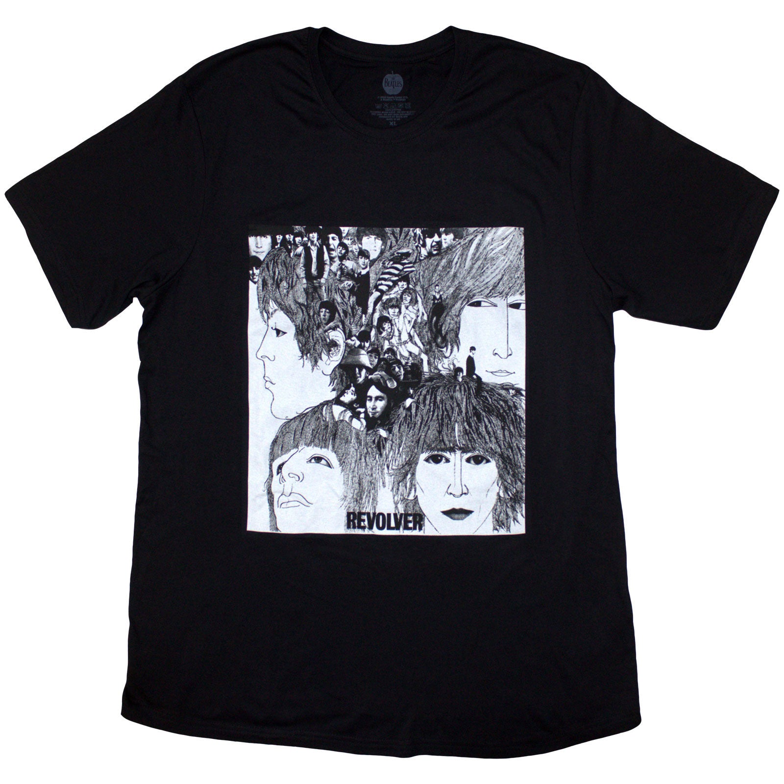 The Beatles: Revolver Album Cover T-shirt – officielt merchandise