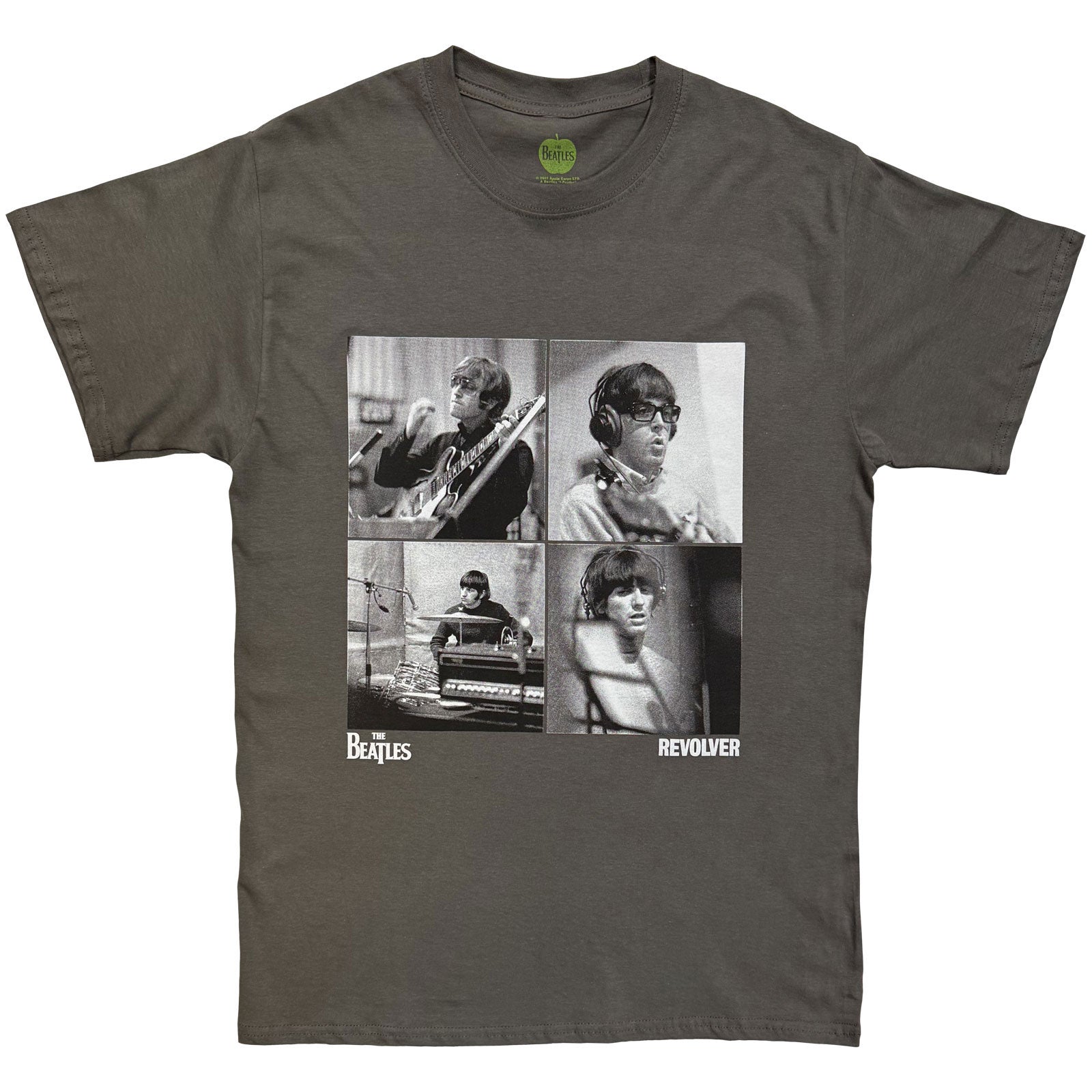The Beatles: Revolver Studio Shots T-shirt – officielt merchandise