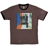 The Beatles: Stripes T-shirt – officielt merchandise