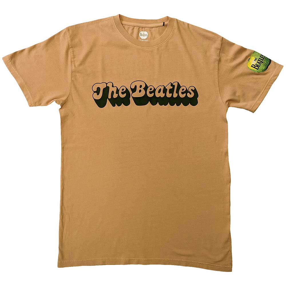 The Beatles: 70s Logo T-Shirt (Sleeve Print)
