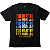The Beatles: Colour Wave T-shirt – officielt merchandise
