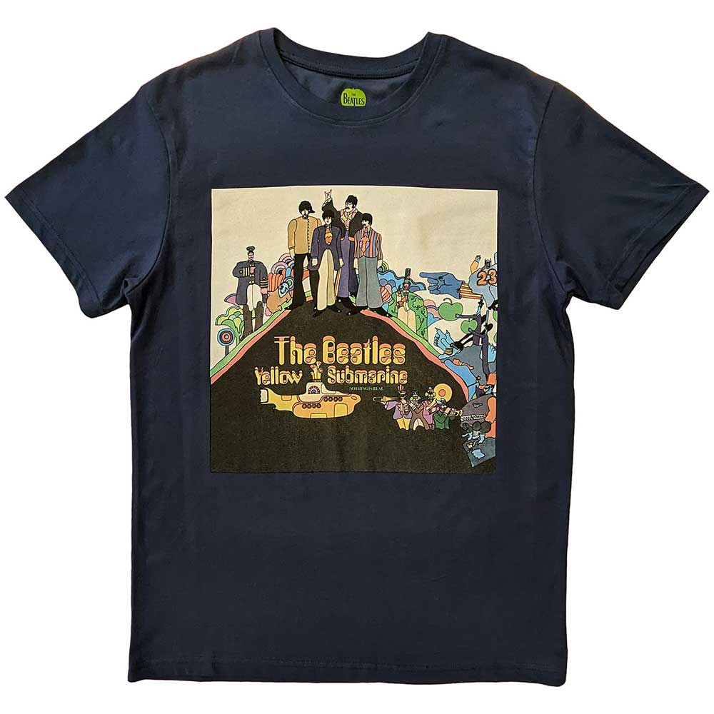 The Beatles: Yellow Submarine Album Cover T-shirt – officielt merchandise