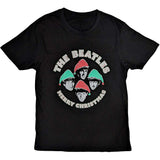 The Beatles: Christmas Hats T-shirt – officielt merchandise