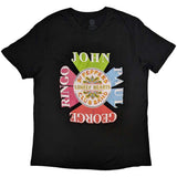 The Beatles: Sgt Pepper Drum & Names T-shirt – officielt merchandise