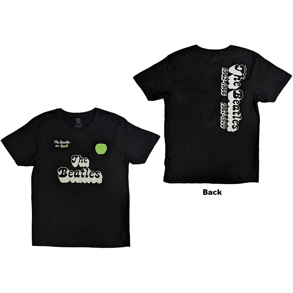 The Beatles: 70s Logo & Years T-Shirt