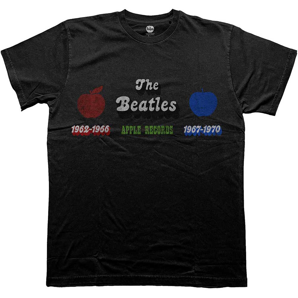 The Beatles: Apple Years Red & Blue T-Shirt