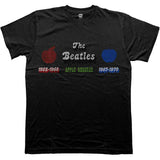 The Beatles: Apple Years Red & Blue T-Shirt