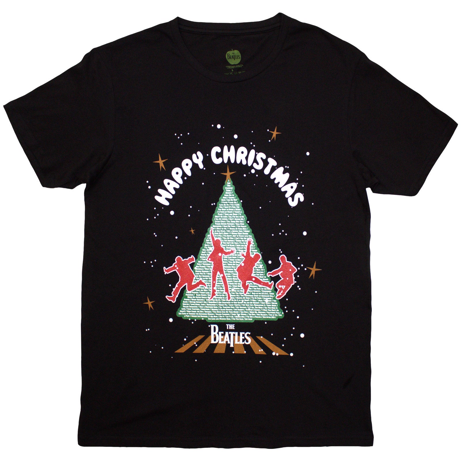 The Beatles: Christmas Tree T-Shirt