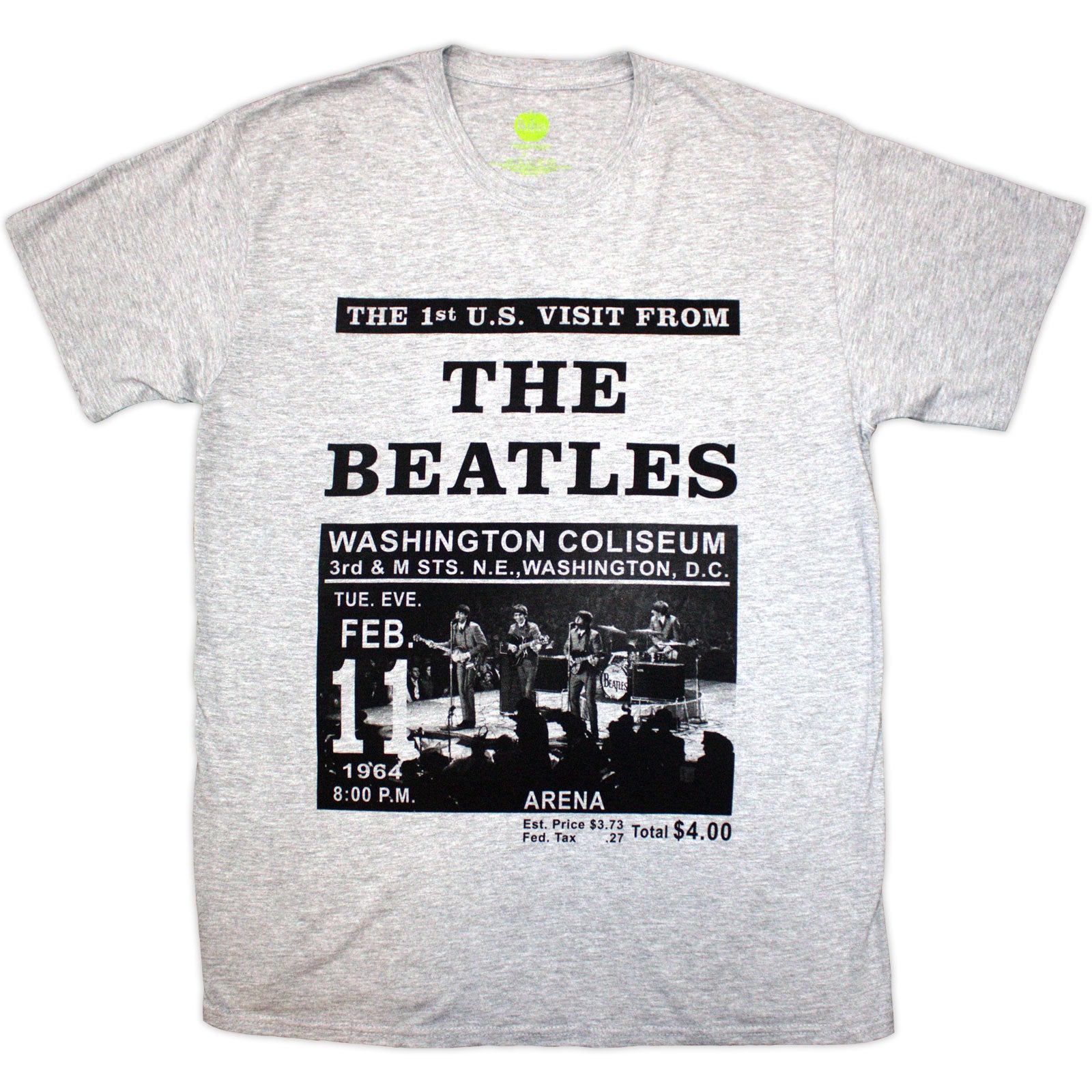 The Beatles: Washington '64 Promo T-Shirt