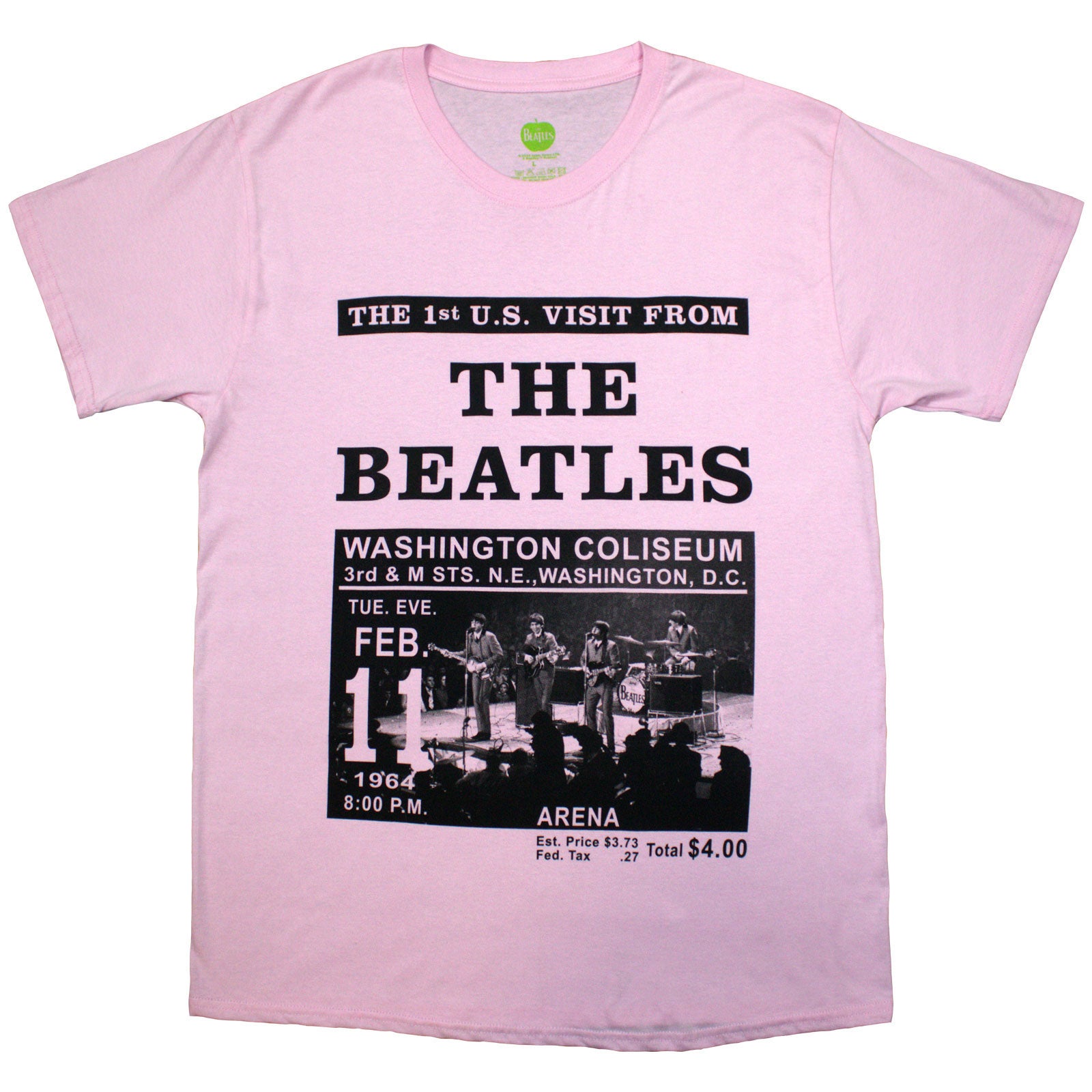 The Beatles: Washington '64 Promo T-Shirt