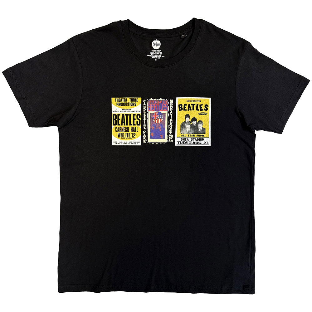 The Beatles: Black & White Band T-Shirt