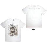 Behemoth: The Shit Ov God Sepia Parchment T-Shirt (Back Print)