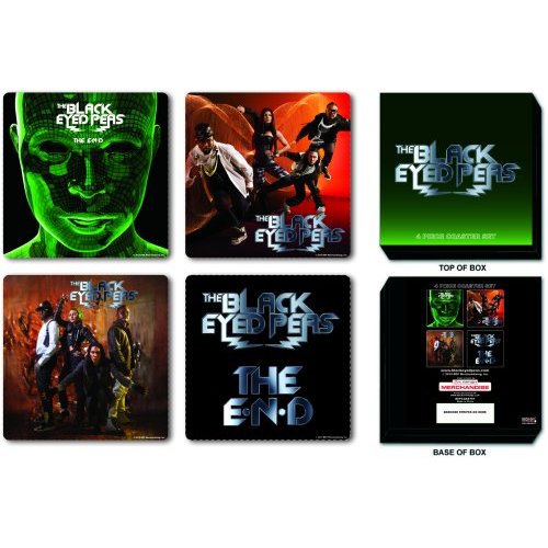 The Black Eyed Peas: Mixed Designs Coaster – officielt merchandise