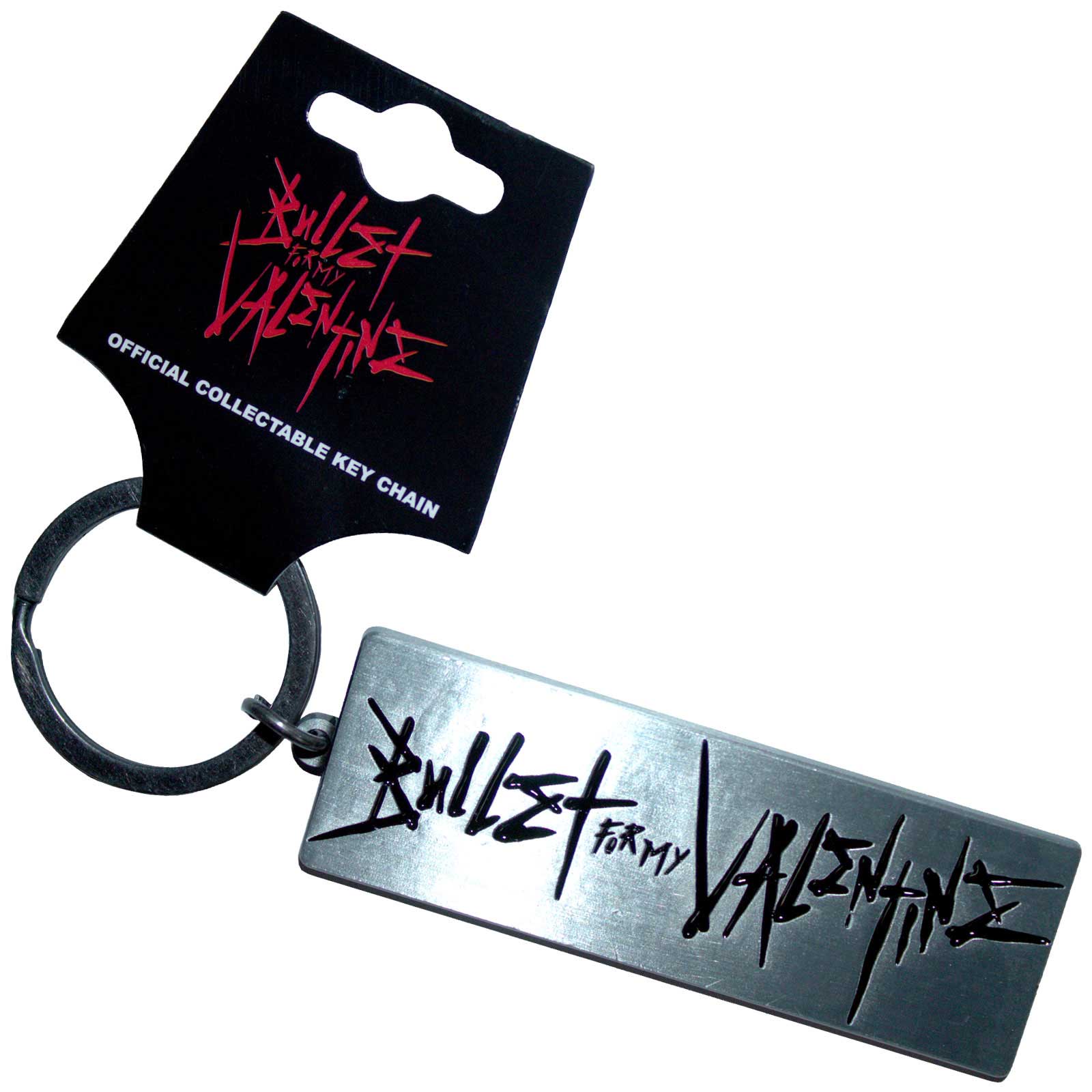 Bullet For My Valentine: Engraved Logo Keychain