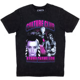 Boy George & Culture Club: Karma Chameleon Stone Wash T-Shirt (Wash)