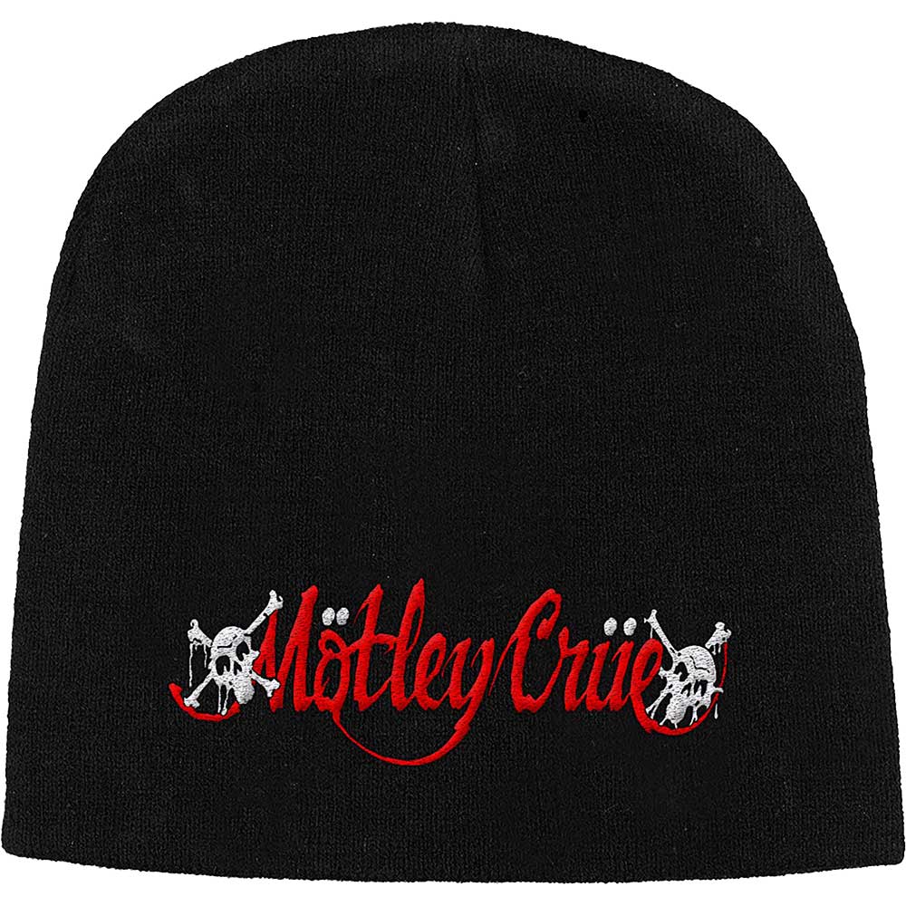 Motley Crue: Dr Feelgood Logo Beanie Hat