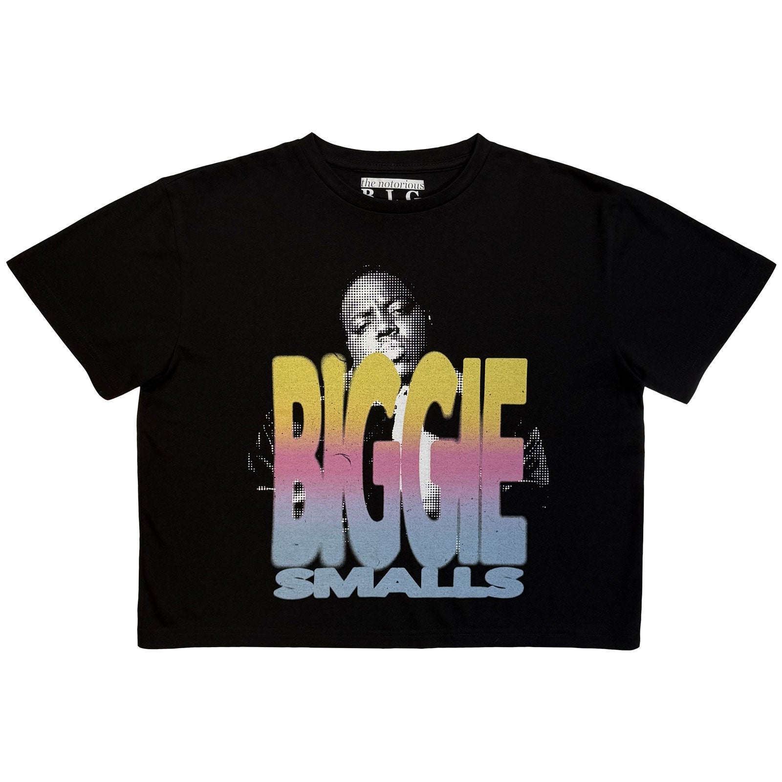 Biggie Smalls: Halftone Biggie T-shirt – officielt merchandise
