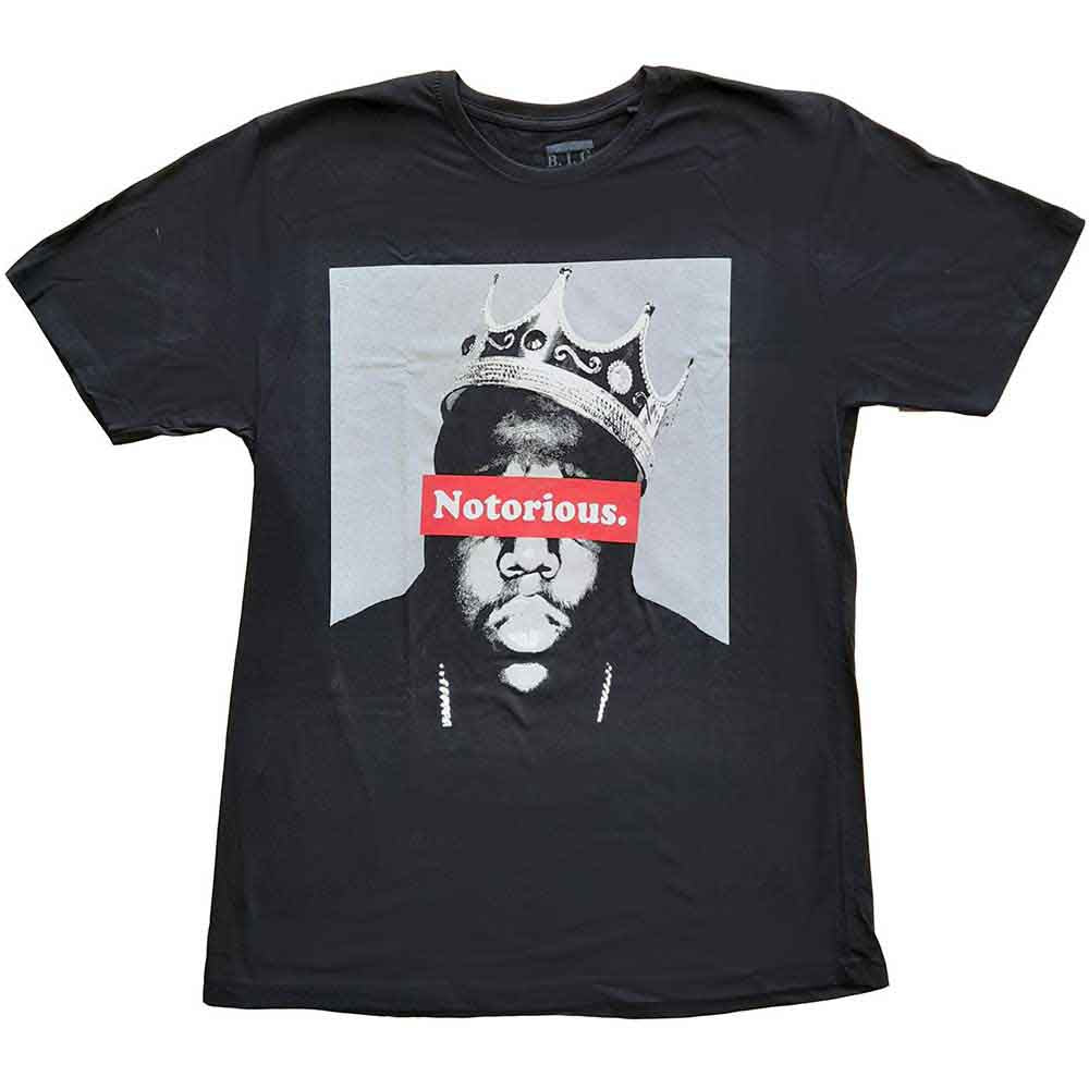 Biggie Smalls: Notorious T-shirt – officielt merchandise