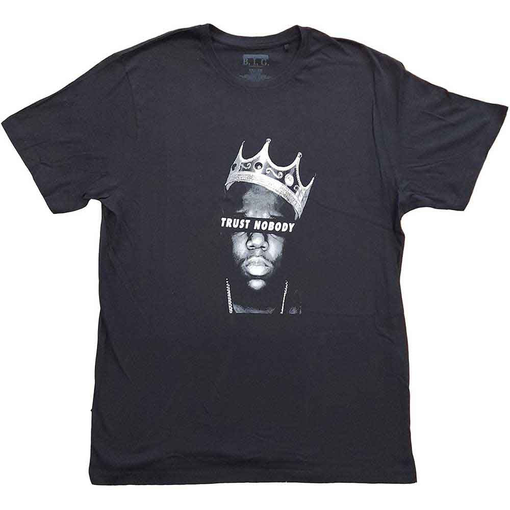 Biggie Smalls: Trust Nobody T-shirt – officielt merchandise