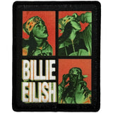 Billie Eilish: 3 Photo Logo Patch – officielt merchandise