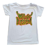 Billie Eilish: Graffiti (Skinny Fit) (LOS) T-shirt – officielt merchandise