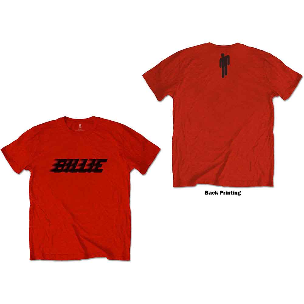 Billie Eilish: Racer Logo & Blohsh T-shirt – officielt merchandise