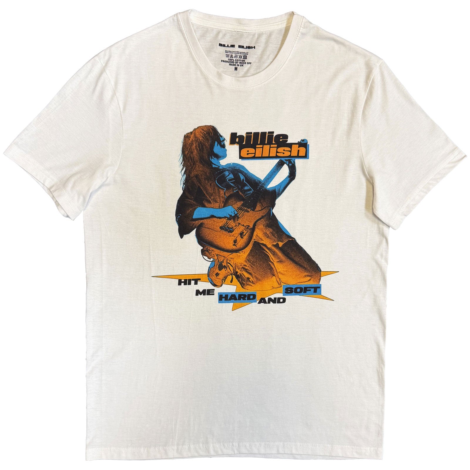 Billie Eilish: Guitar T-shirt – officielt merchandise